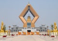 Famen Temple, Shaanxi Province, China: The Namaste Dagoba, part of the new complex at the Famen Temple