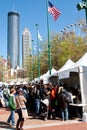 Families Crowd Exhibits And Tents At Atlanta Science Fair