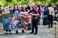 Families Demonstrationagainst evictions