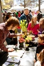 Families Look At Carnivorous Plants Exhibited In Atlanta Science Fair