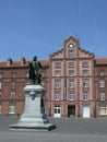 FamilistÃÂ¨re and statue of Godin Godin in Guise in the Aisne. France