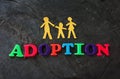 Family adoption concept