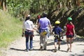 Family Adventure Vacations Royalty Free Stock Photo