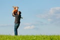 Family affairs - father and daughter Royalty Free Stock Photo