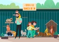 Family Animal Shelter Composition