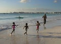 Family on a Beach