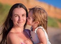 Family on a beach Royalty Free Stock Photo