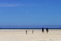 Family on Beach