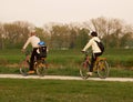 Family Bike Ride Royalty Free Stock Photo