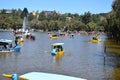 Baguio City, Baguio, Burnham Lake, Boating Burnham Lake, Burnham Park, Burnham Park Reservation, Benguet, Philippines Royalty Free Stock Photo