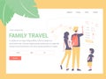 Family book plane tickets online.