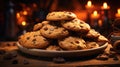 Oatmeal pumpkin cookies made from an old-fashioned recipe