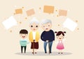 Family Character Royalty Free Stock Photo