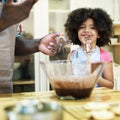 Family Cooking Kitchen Food Togetherness Concept Royalty Free Stock Photo