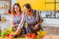 Family culinary course teaching cook home kitchen