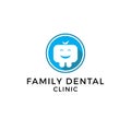 Family Dental logo inspirations, healthy mouth logo template