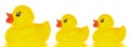 Family duck toy Royalty Free Stock Photo