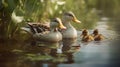 Family Of Ducks: A Captivating Video Art In Unreal Engine