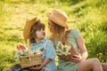 Family fun. Son with mum in spring. Family connection and motherhood. upbringing. Portrait mom and little son outdoor