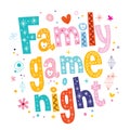 Family game night