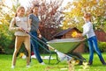 Family gardening