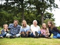 Family Generations Parenting Togetherness Relaxation Concept Royalty Free Stock Photo