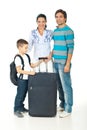 Family going to travel