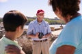 Family Grandparents On Holidays In Cuba Grandpa Taking Photo Royalty Free Stock Photo