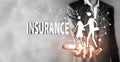 Family Health Care Insurance Concept Royalty Free Stock Photo