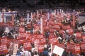 Family Healthcare advocates at the 1992 Democratic National Convention at Madison Square Garden, New York Royalty Free Stock Photo