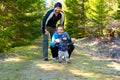 Family Hiking Adventure Royalty Free Stock Photo