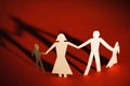 Family holding hands Royalty Free Stock Photo