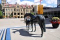 Family of Horses, in Municipal Plaza