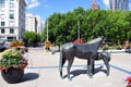 Family of Horses, in Municipal Plaza