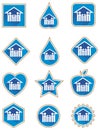 Family icon set Royalty Free Stock Photo