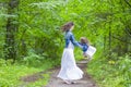 Family Ideas and Concepts. Mother and Her Little Smiling Daughter Royalty Free Stock Photo