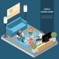 Family Isometric Leisure Playing Composition