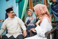 a family joy during idul fitri celebration