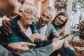 Family. Meeting. Together. Nursing. Older People.