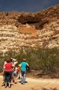 Family at Montezuma's Castle