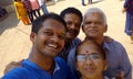 Family murudeshwara temple seashore eshwara