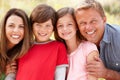 Family outdoors Royalty Free Stock Photo