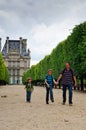 Family in Paris