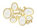 Family photo frame Royalty Free Stock Photo