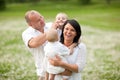 Family picknic Royalty Free Stock Photo