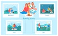 Family Picnic Infographic