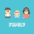 Family pixel design
