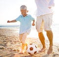 Family Playing Beach Summer Vacation Leisure Playful Concept Royalty Free Stock Photo