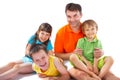 Family portrait Royalty Free Stock Photo