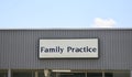 Family Practice Medical Clinic Royalty Free Stock Photo